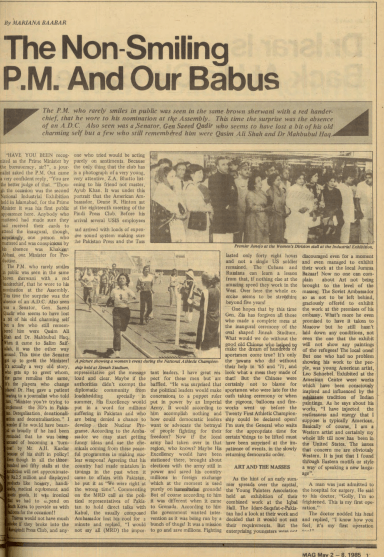 MAG Weekly (May 2, 1985)