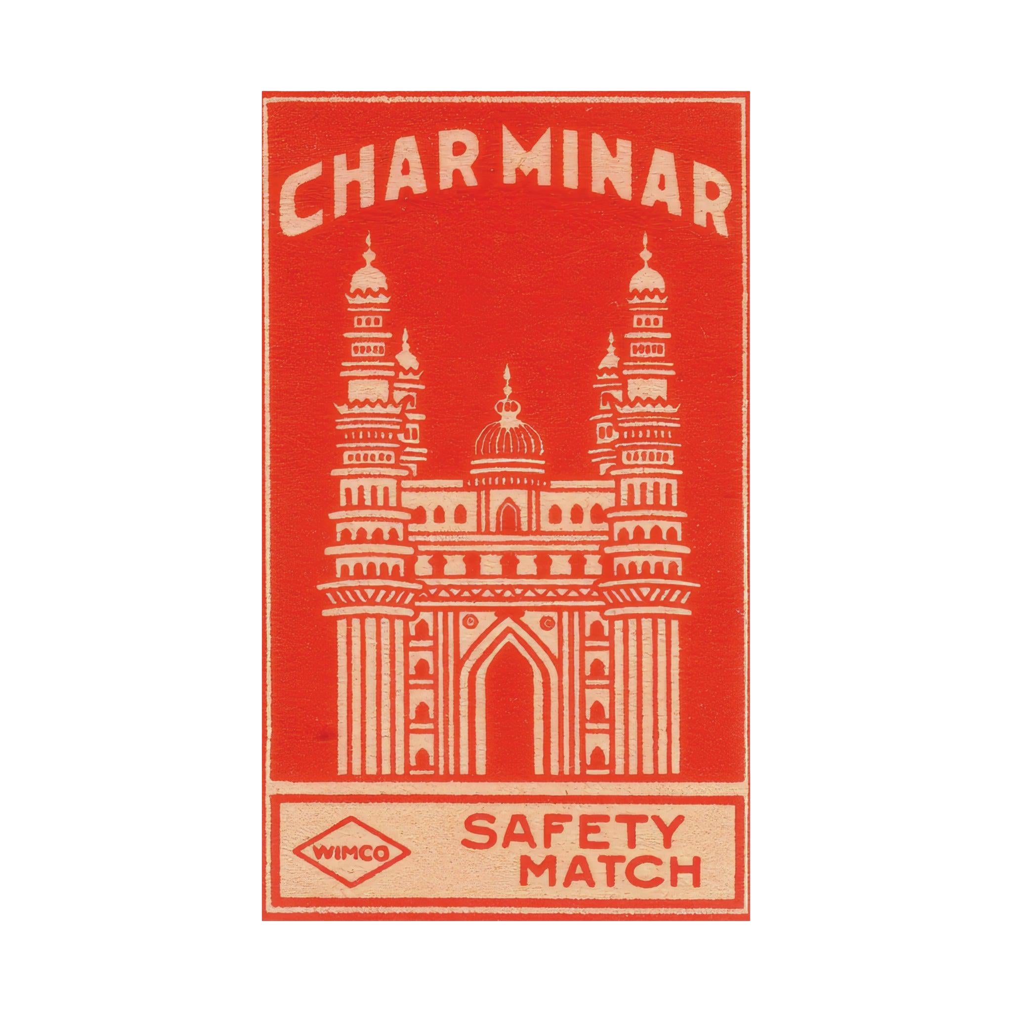 Char Minar Matchbox Print