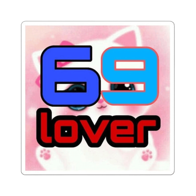 69 Lover Sticker