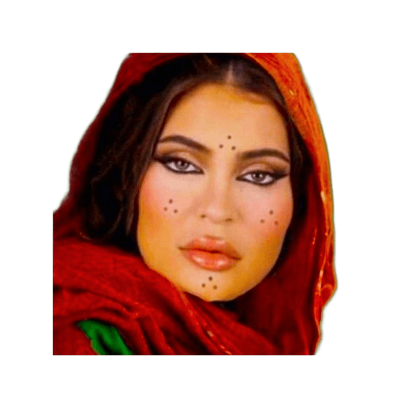 Afghan Girl, 2021 Sticker