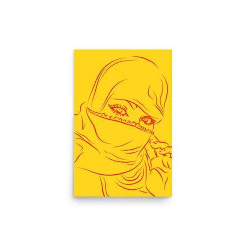Khajistan Niqab Print KHAJISTAN