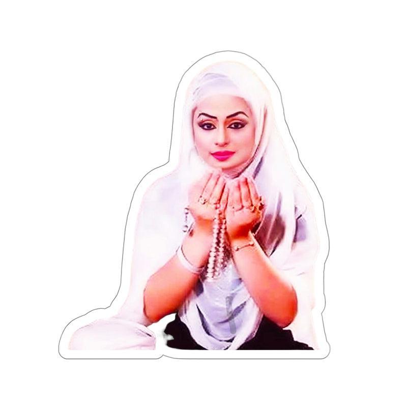 Nida Chaudhry (Ramzan Getup) Sticker KHAJISTAN