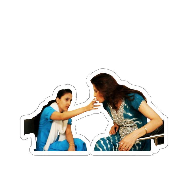 Sangam Rana with Close Friend Sticker KHAJISTAN