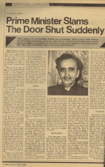 MAG Weekly (April 25, 1985) - KHAJISTAN™