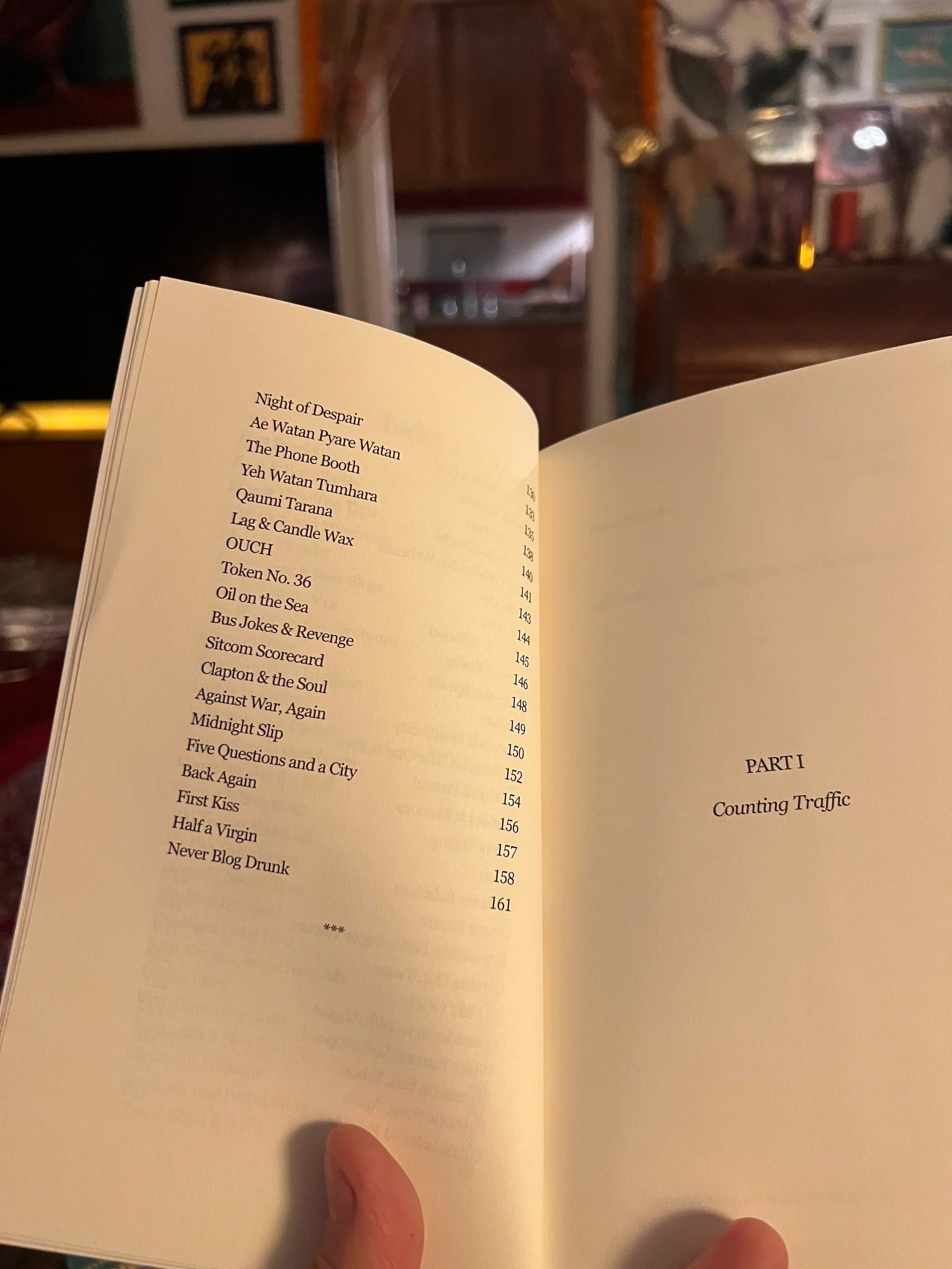 Karachi, After Midnight: VOLUME 1 — PART I: COUNTING TRAFFIC