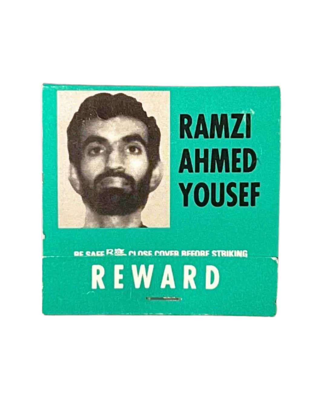 U.S. State Department World Trade Center Bombing (New York City) Reward Matchbooks, c. 1994–1995