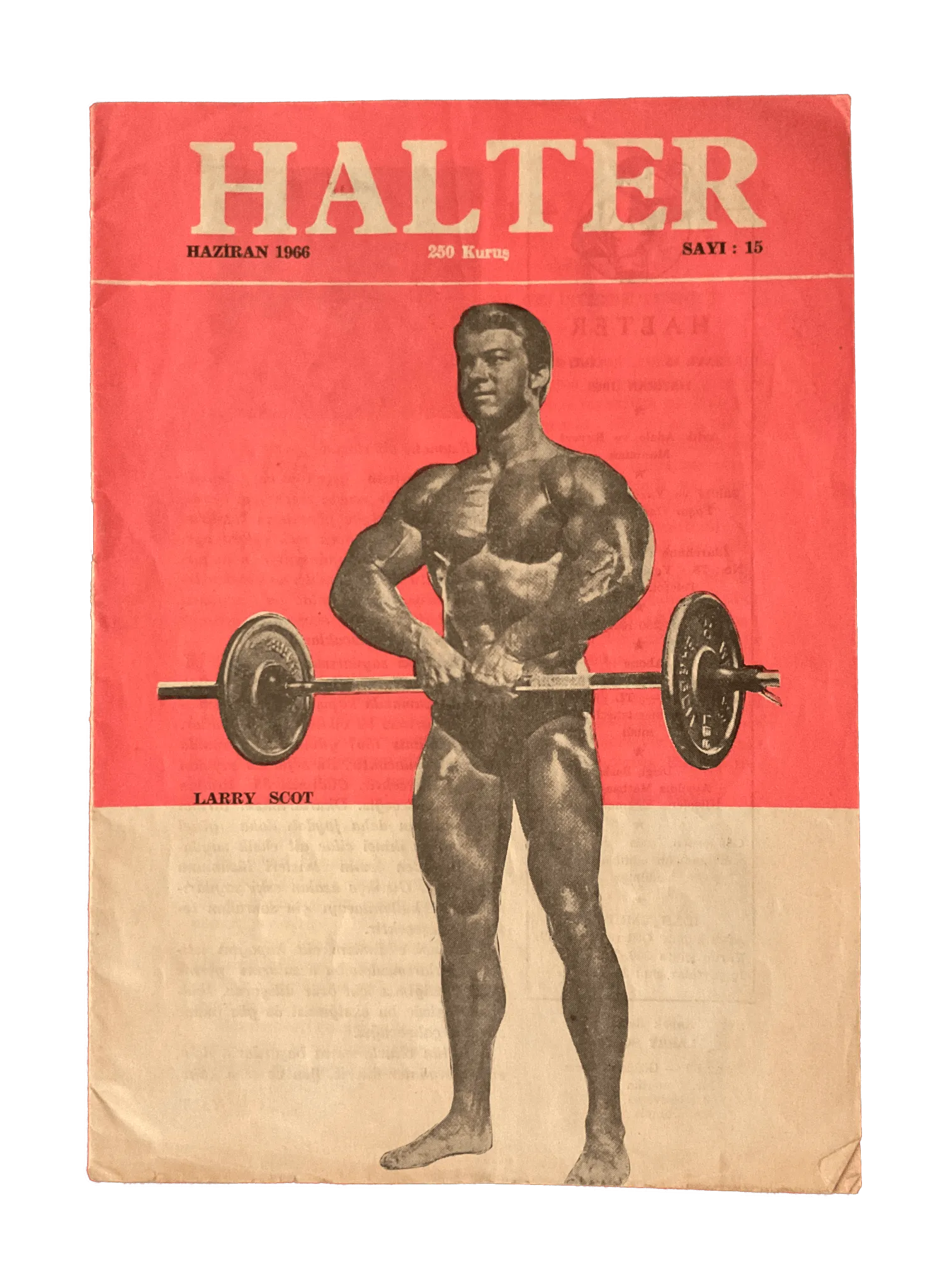 12 Issues of Halter (1963-1974, Turkish Monthly Weightlifting Magazine, Turkey) - KHAJISTAN™