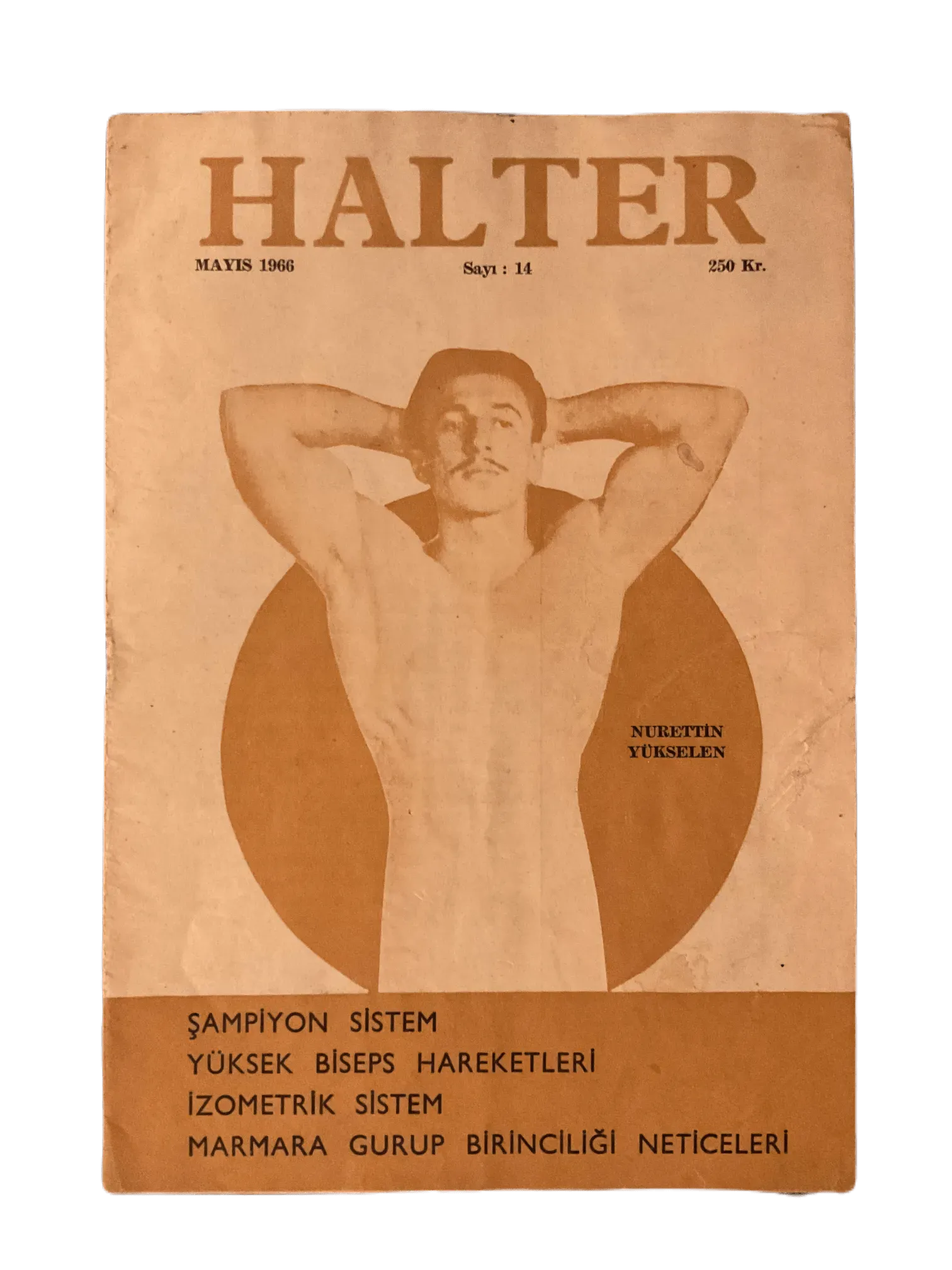 12 Issues of Halter (1963-1974, Turkish Monthly Weightlifting Magazine, Turkey) - KHAJISTAN™