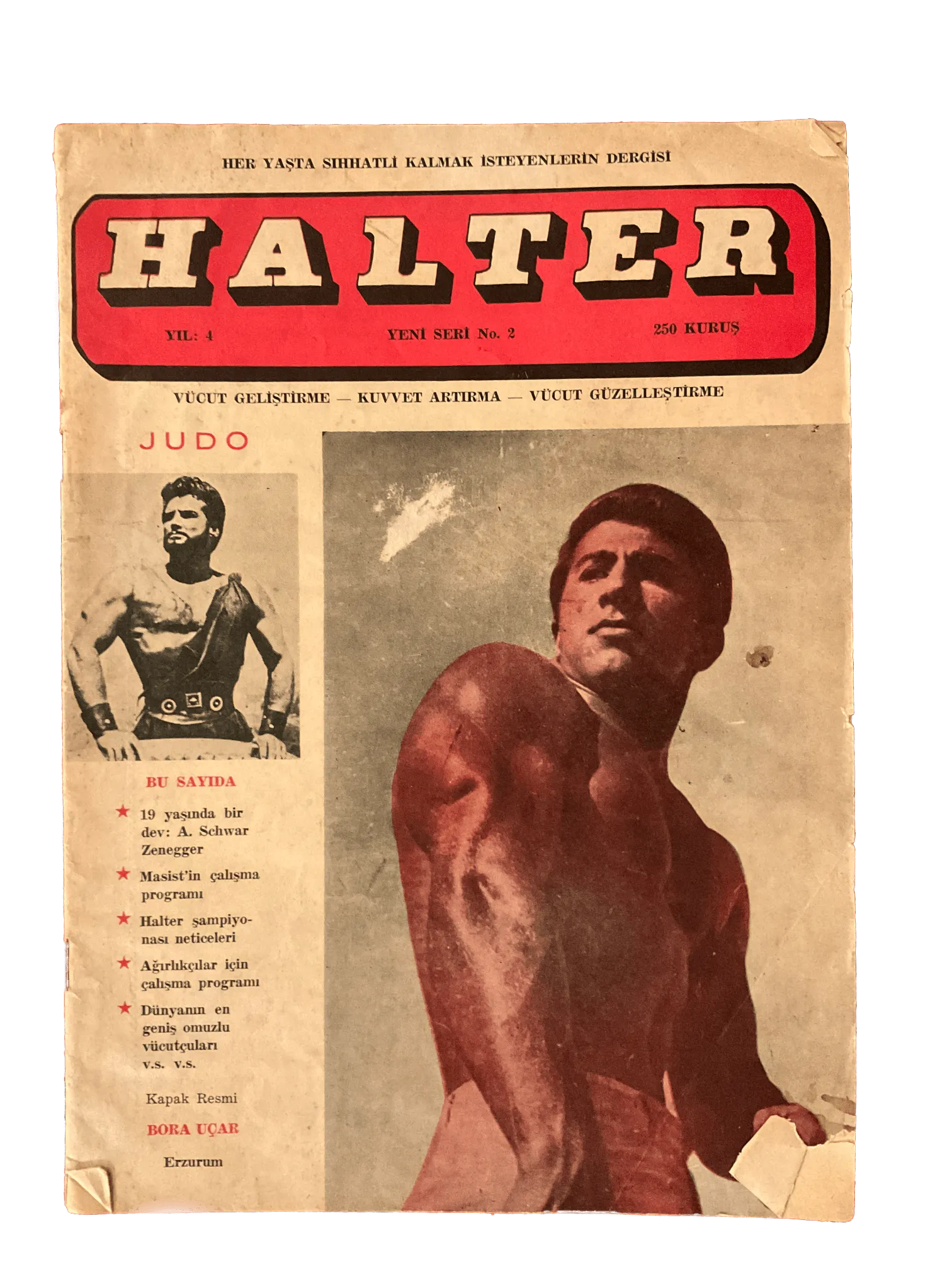 12 Issues of Halter (1963-1974, Turkish Monthly Weightlifting Magazine, Turkey) - KHAJISTAN™