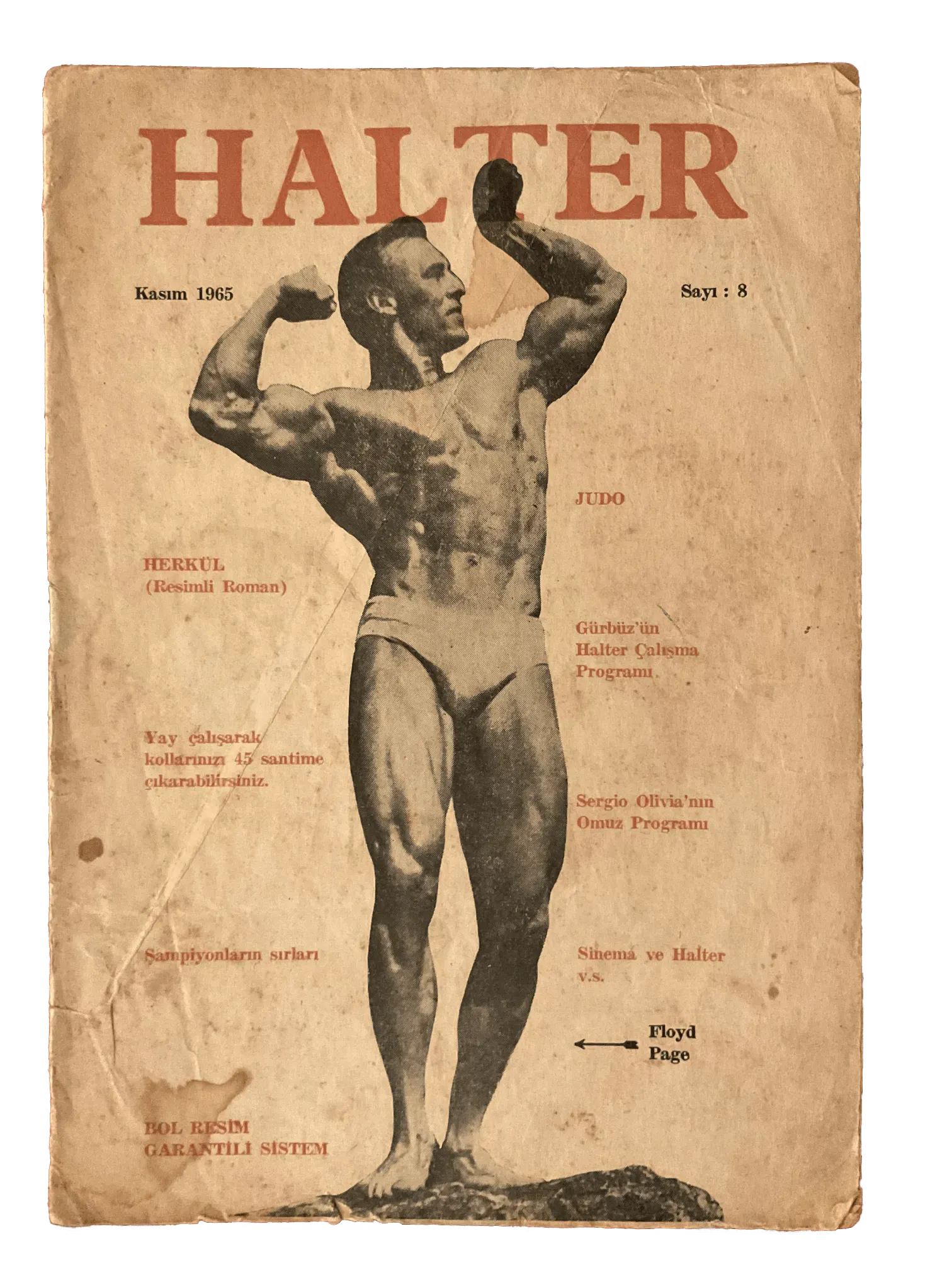 12 Issues of Halter (1963-1974, Turkish Monthly Weightlifting Magazine, Turkey) - KHAJISTAN™