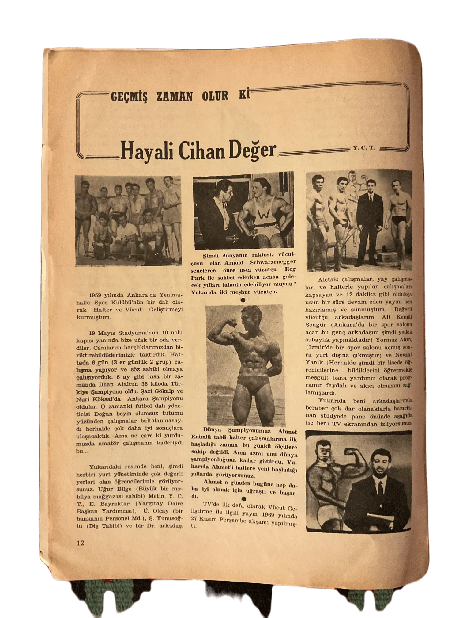 12 Issues of Halter (1963-1974, Turkish Monthly Weightlifting Magazine, Turkey) - KHAJISTAN™