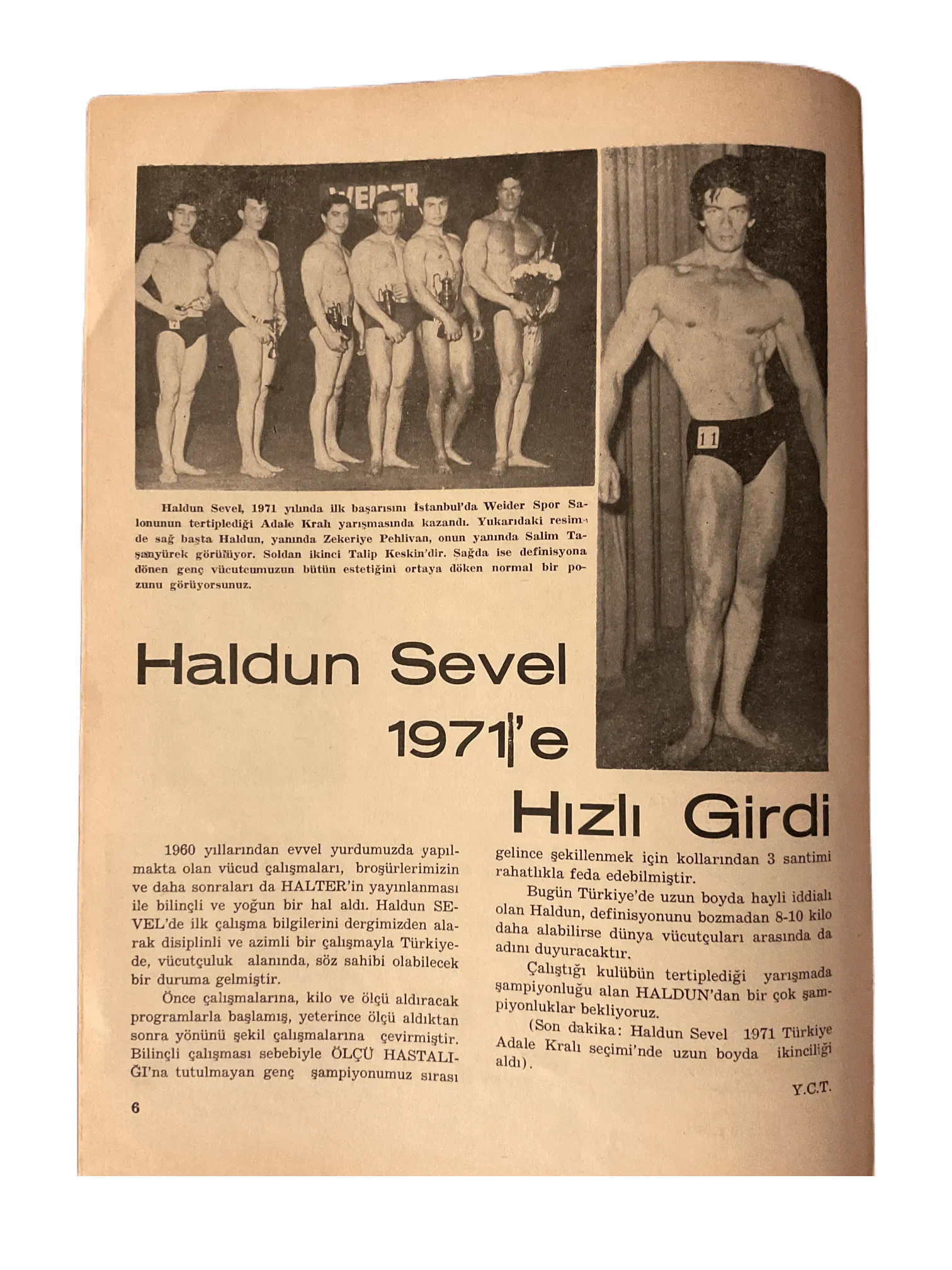 12 Issues of Halter (1963-1974, Turkish Monthly Weightlifting Magazine, Turkey) - KHAJISTAN™