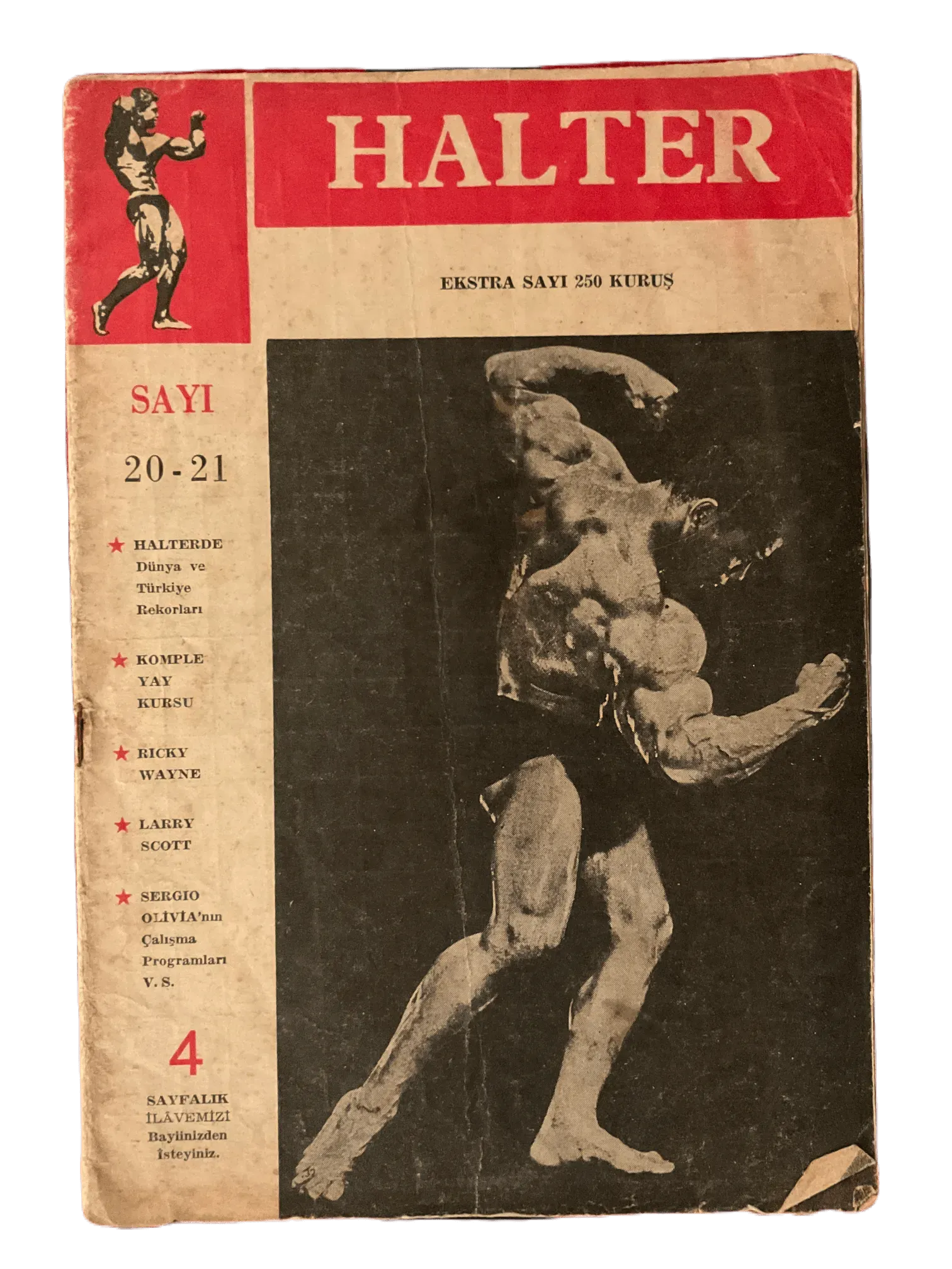 12 Issues of Halter (1963-1974, Turkish Monthly Weightlifting Magazine, Turkey) - KHAJISTAN™