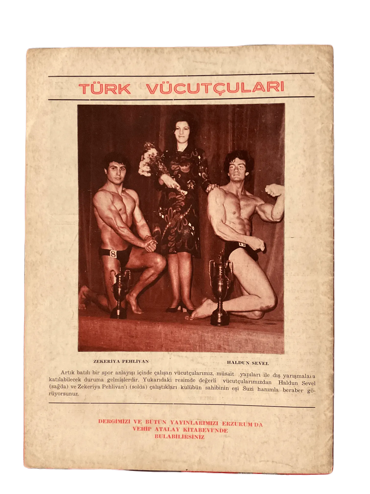 12 Issues of Halter (1963-1974, Turkish Monthly Weightlifting Magazine, Turkey) - KHAJISTAN™