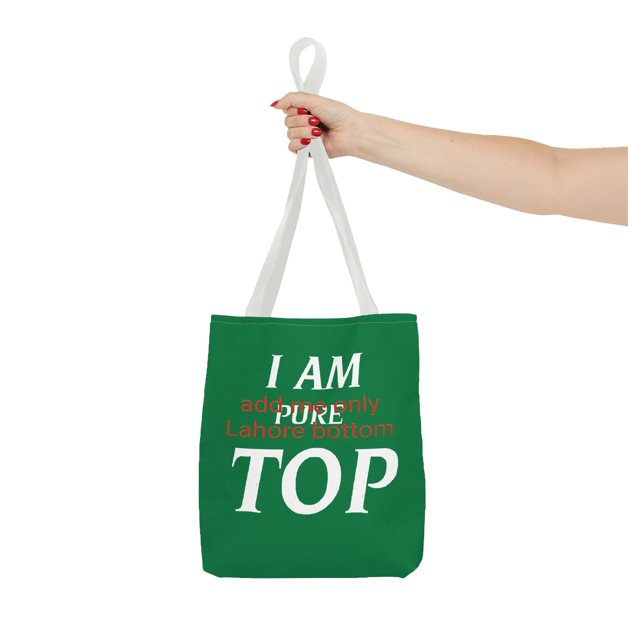 I Am Pure Top (Add Me Only Lahore Bottom) Tote Bag