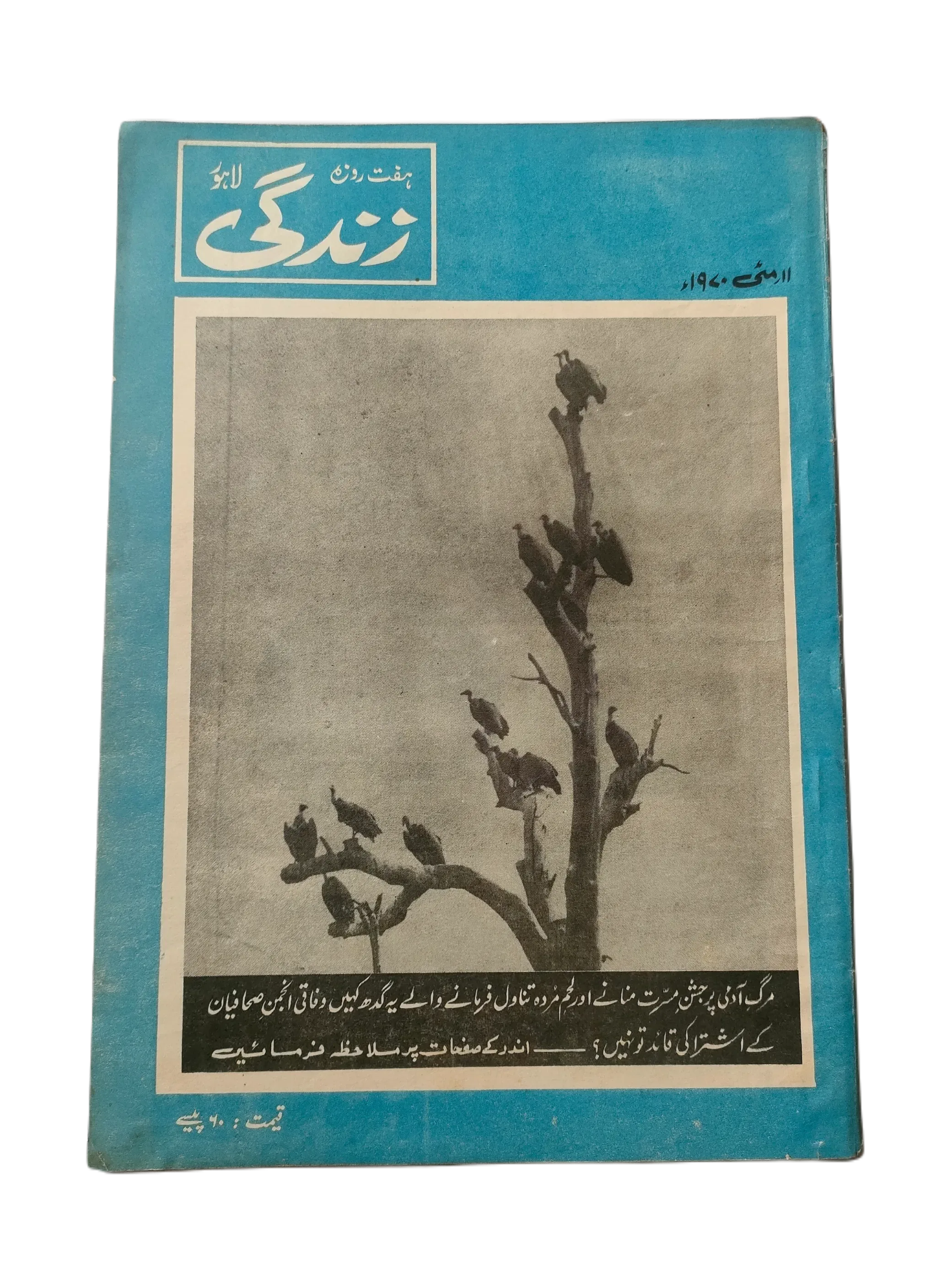 154 Issues of Weekly Zindagi (1969-1979, Lahore, Urdu) - KHAJISTAN™