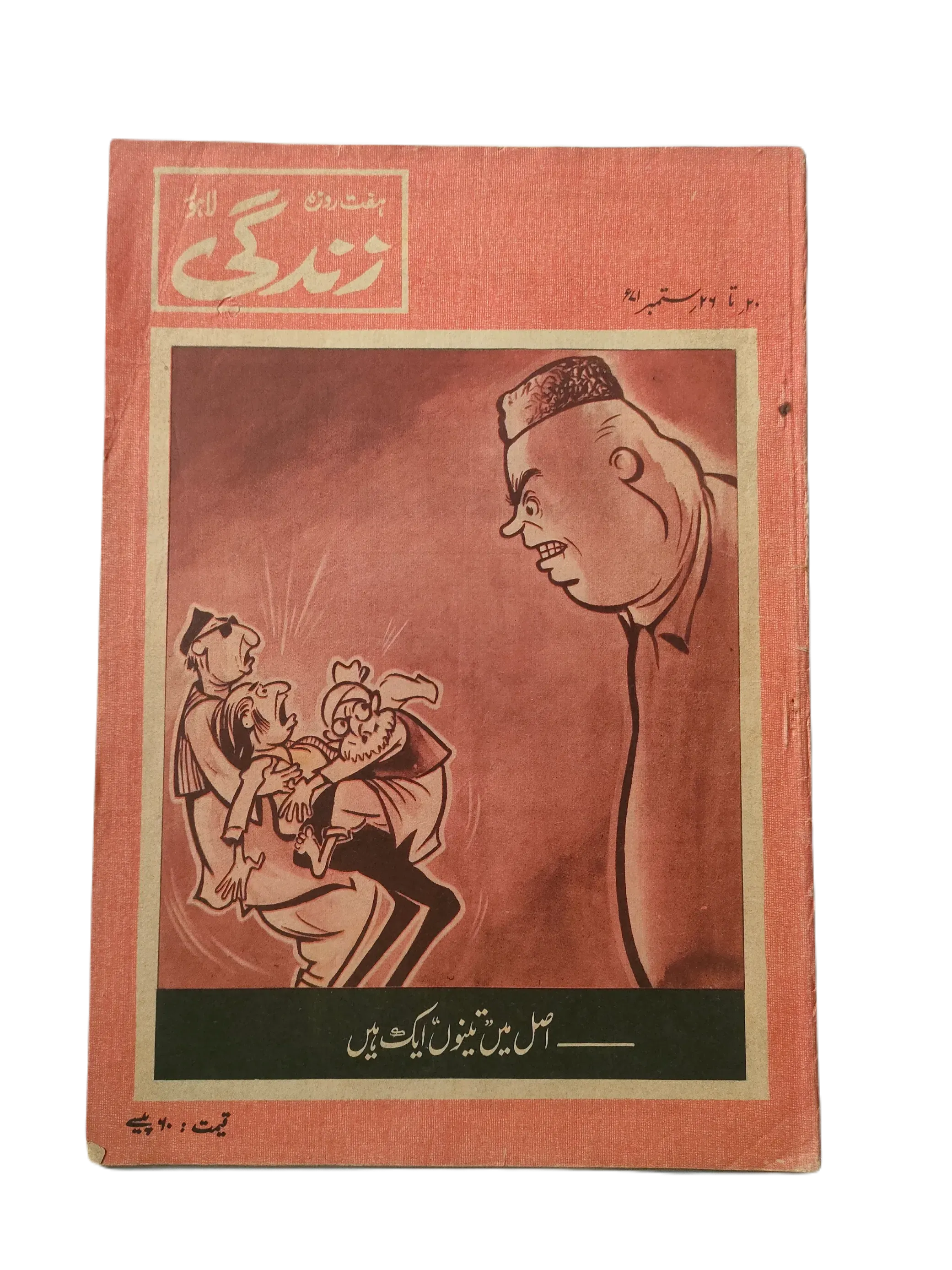 154 Issues of Weekly Zindagi (1969-1979, Lahore, Urdu) - KHAJISTAN™