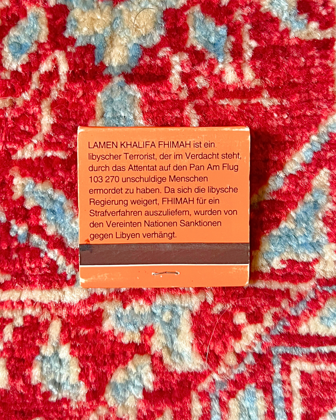 U.S. State Department Reward Matchbooks, c. 1995–2005 – Set of 11