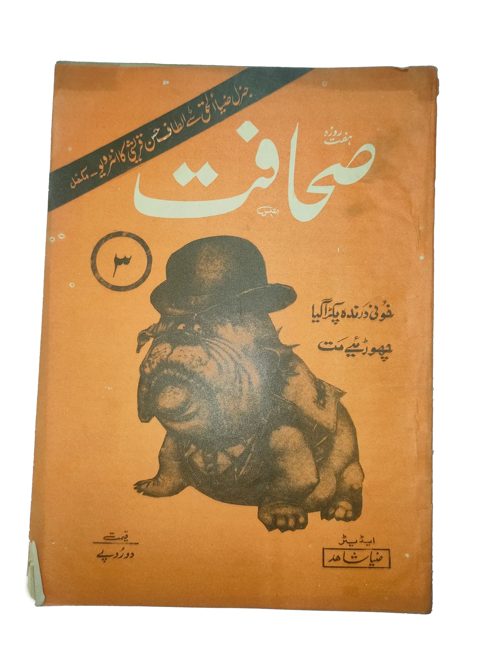 17 Issues of Weekly Sahafat Magazine (1977-1978, Pakistan, Urdu) - KHAJISTAN™