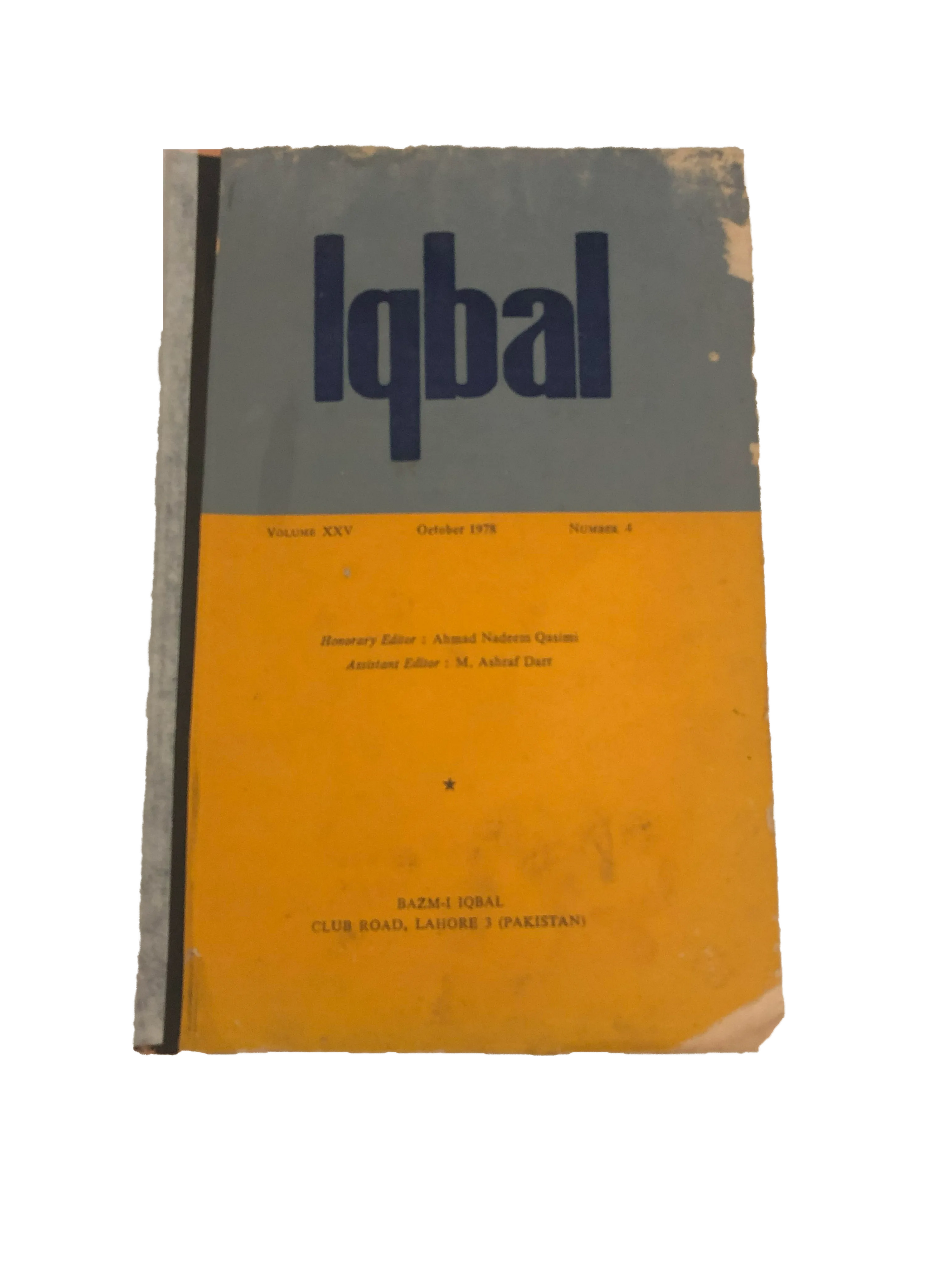 1978-79 Iqbal (Urdu) - KHAJISTAN™