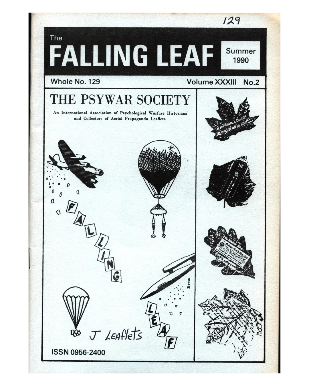 Bulletin of the Psywar Society / The Falling Leaf (1958–2012) — Complete Collection (208 Issues)