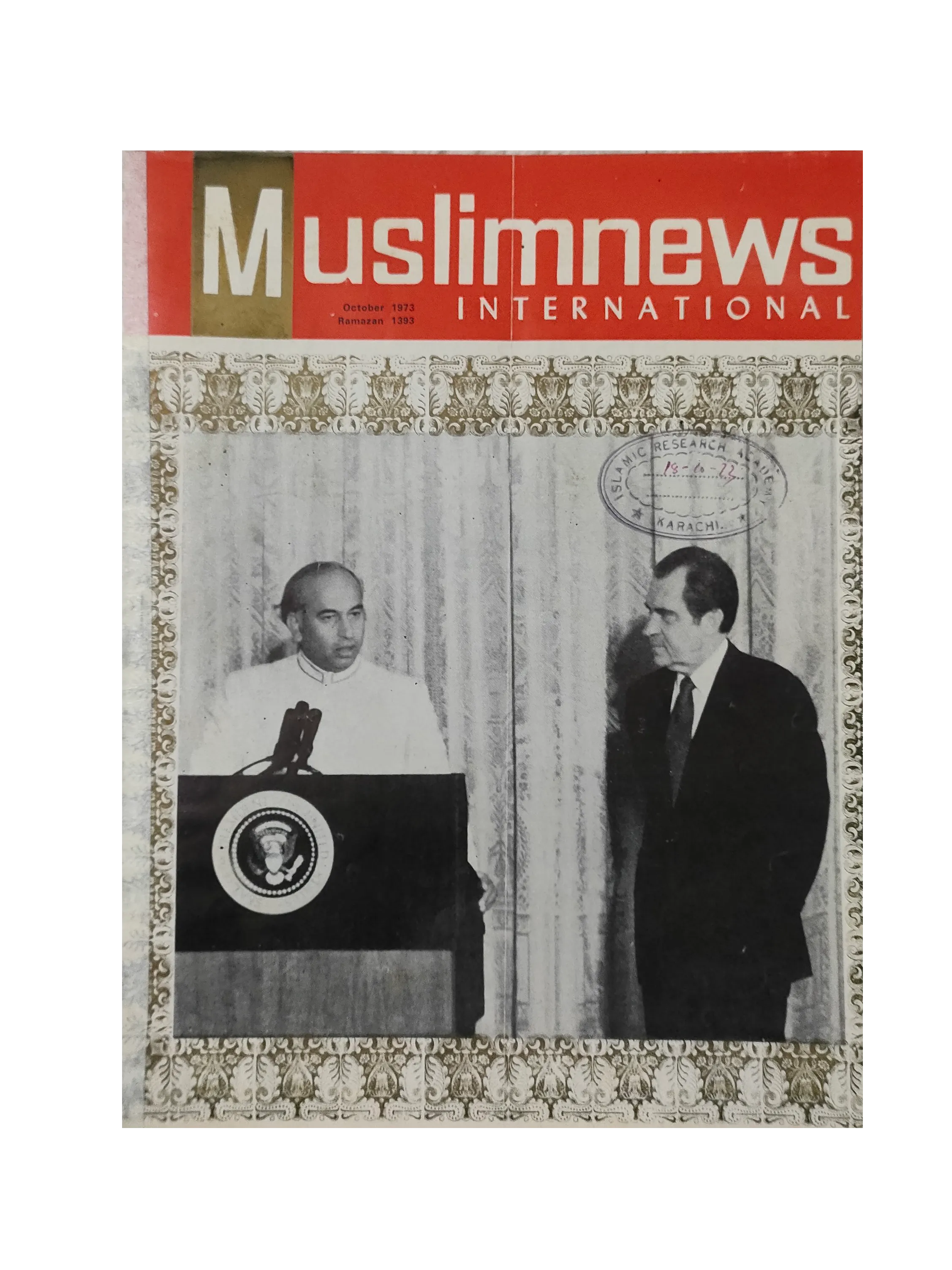 26 Issues of Muslimnews International Periodical (1967-1973, English) - KHAJISTAN™