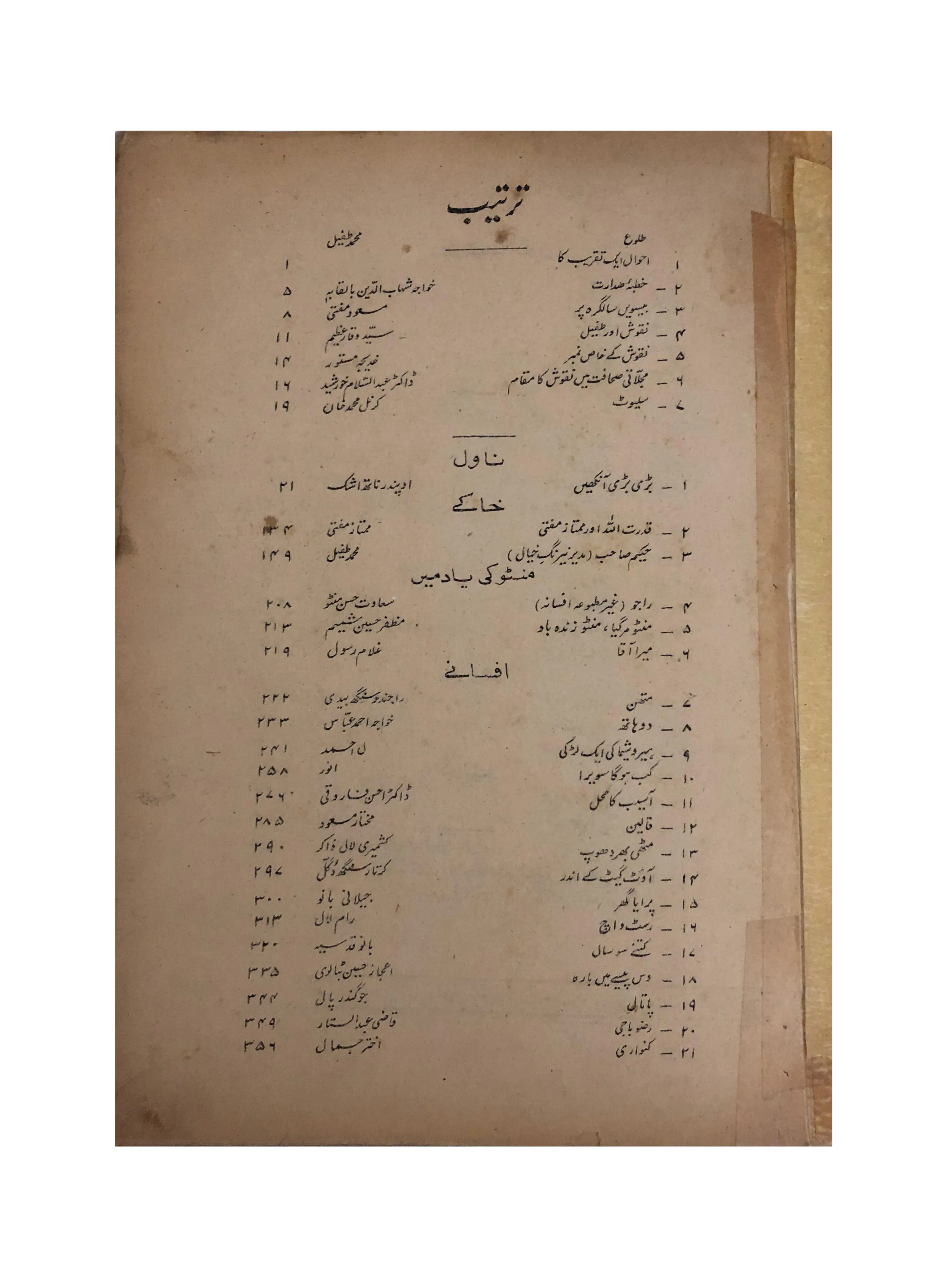 35 Issues of Naqoosh (1954-1978, Lahore, Urdu) - KHAJISTAN™