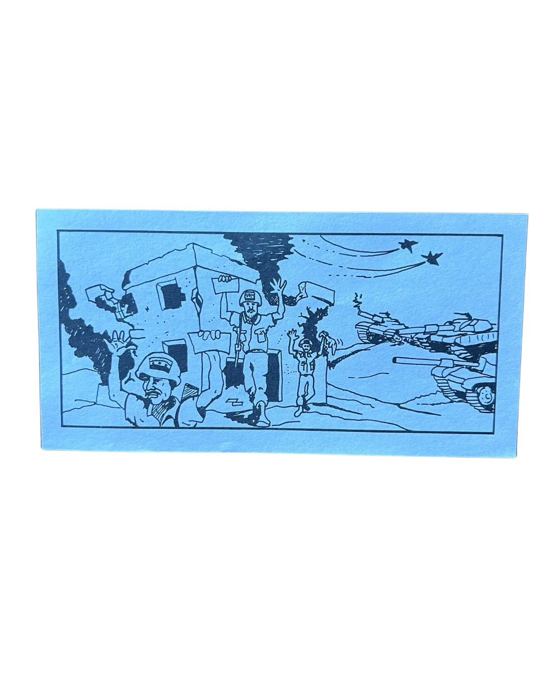 Original U.S. Psychological Operations Leaflet V53 Operation Desert Storm, Iraq, 1991