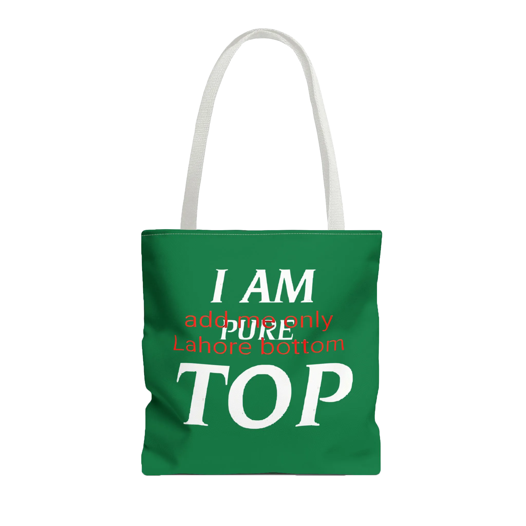 I Am Pure Top (Add Me Only Lahore Bottom) Tote Bag