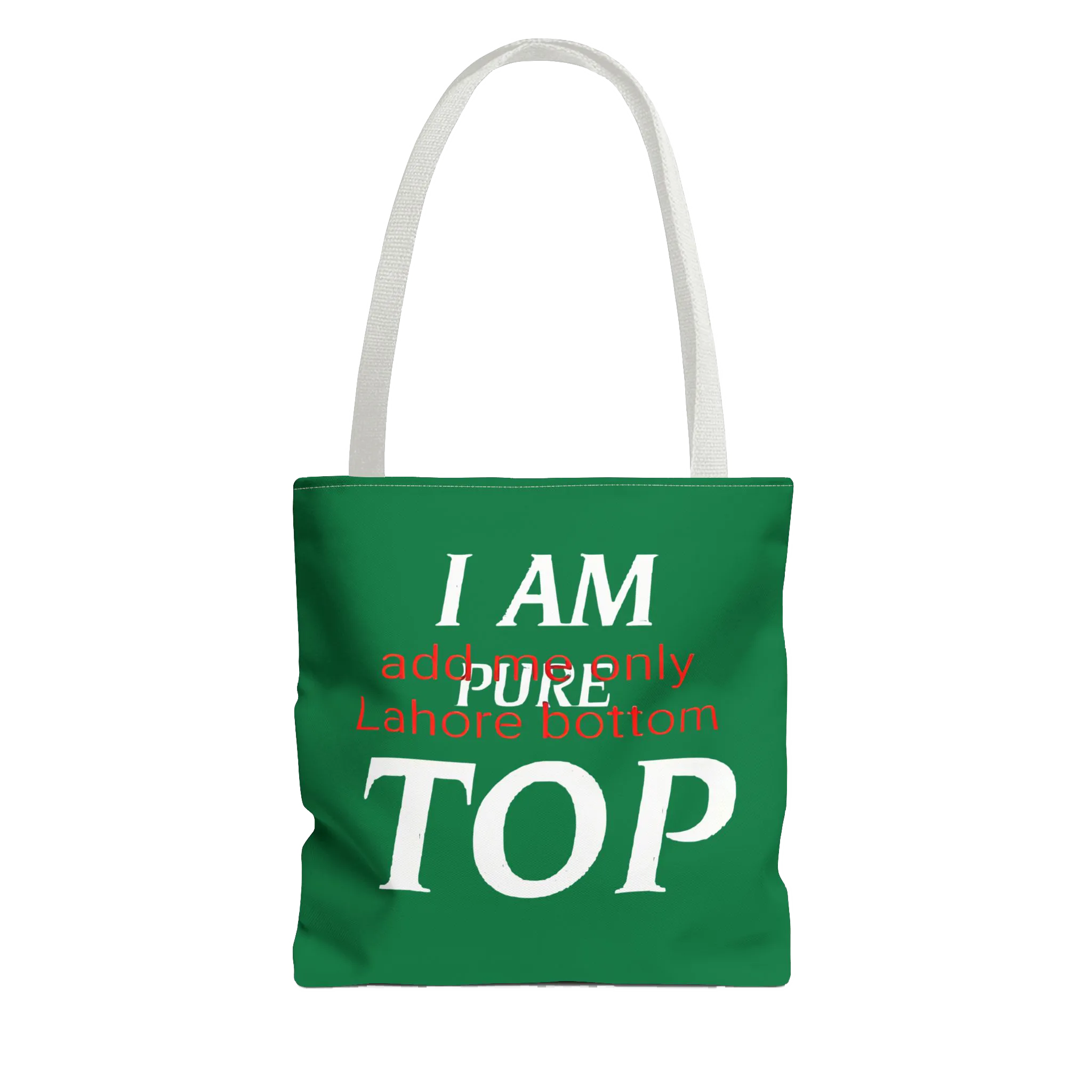 I Am Pure Top Tote Bag