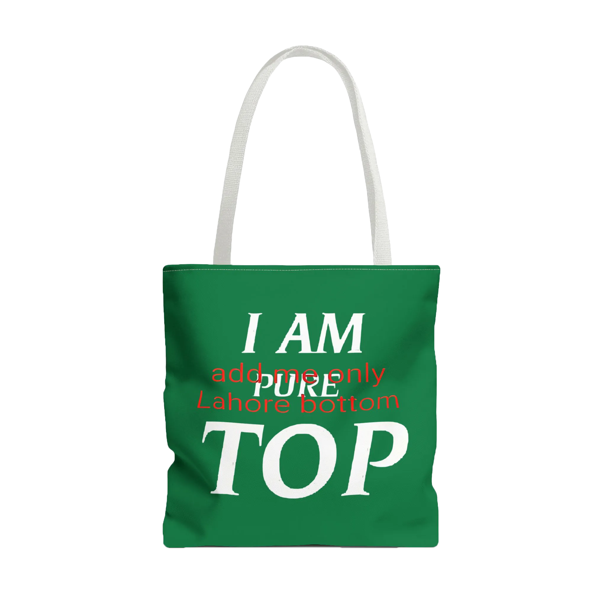 I Am Pure Top (Add Me Only Lahore Bottom) Tote Bag