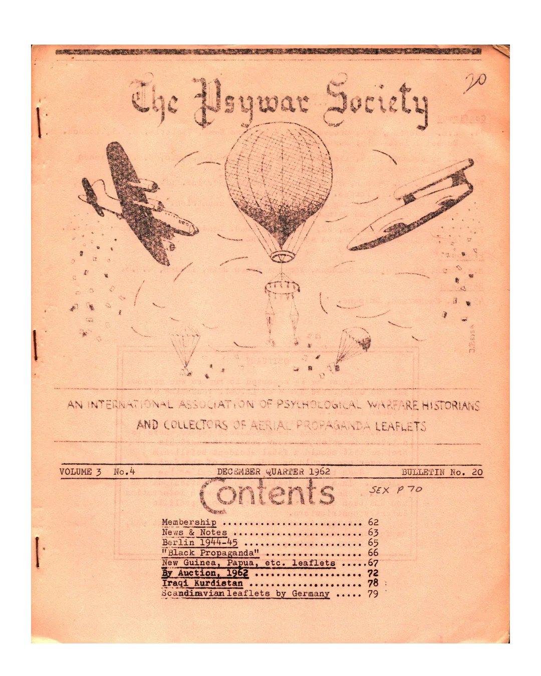 Bulletin of the Psywar Society / The Falling Leaf (1958–2012) — Complete Collection (208 Issues)