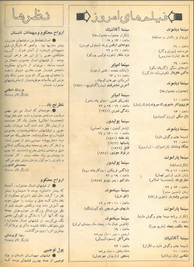 5th Edition Tehran International Film Festival (November 28,1976) - KHAJISTAN™