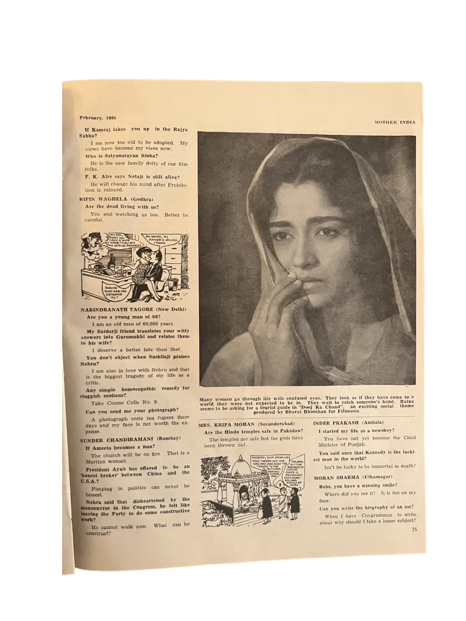 60 Issues of Mother India (1960s, India) - KHAJISTAN™