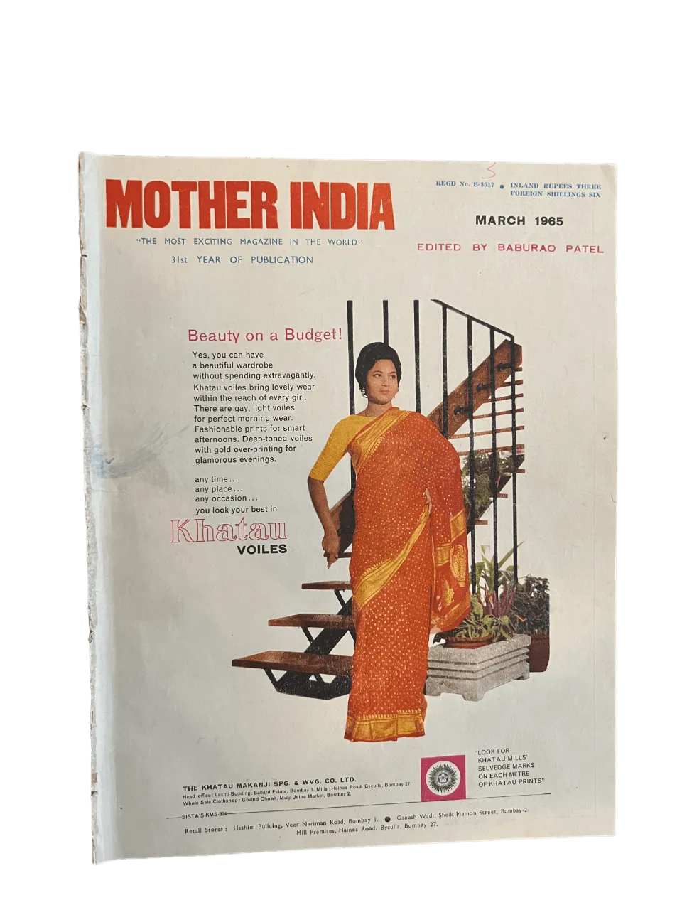 60 Issues of Mother India (1960s, India) - KHAJISTAN™