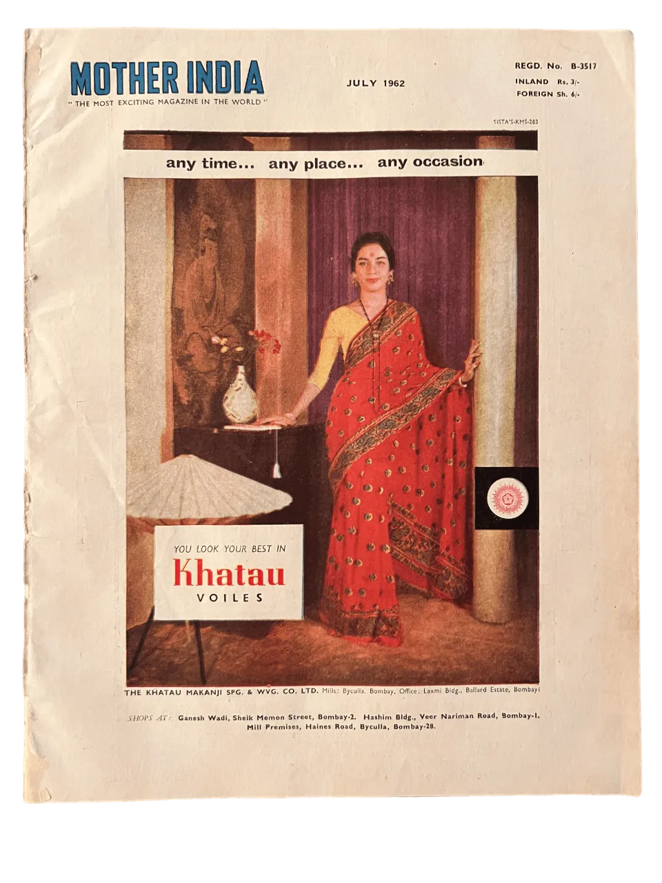 60 Issues of Mother India (1960s, India) - KHAJISTAN™