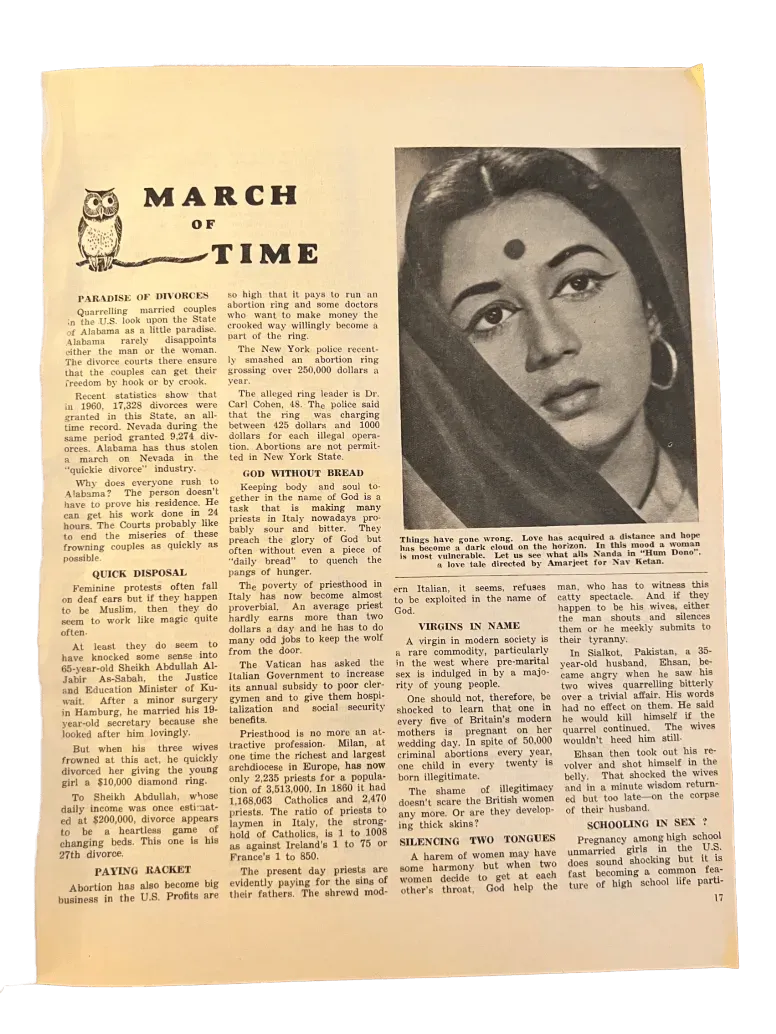 60 Issues of Mother India (1960s, India) - KHAJISTAN™