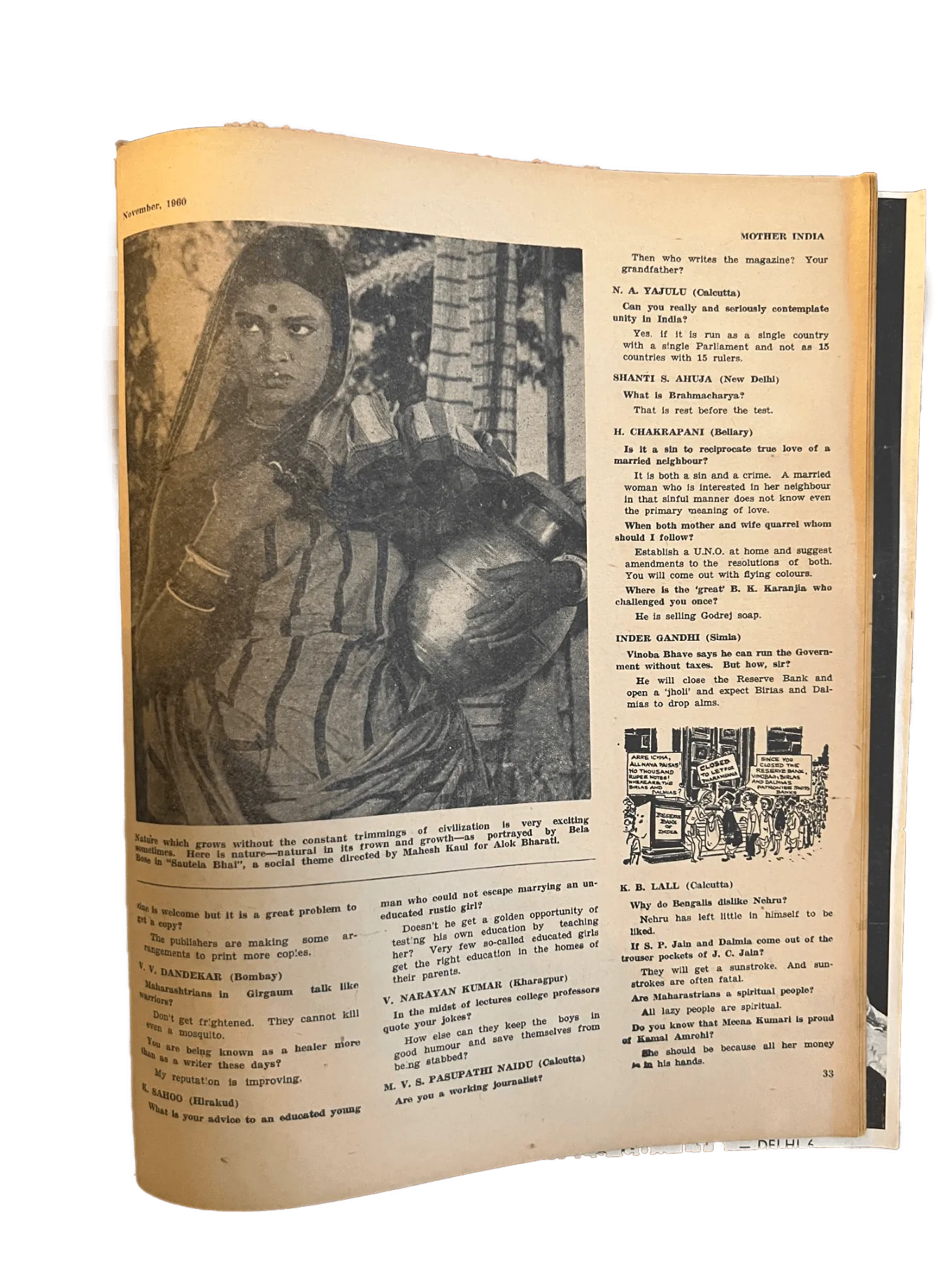 60 Issues of Mother India (1960s, India) - KHAJISTAN™