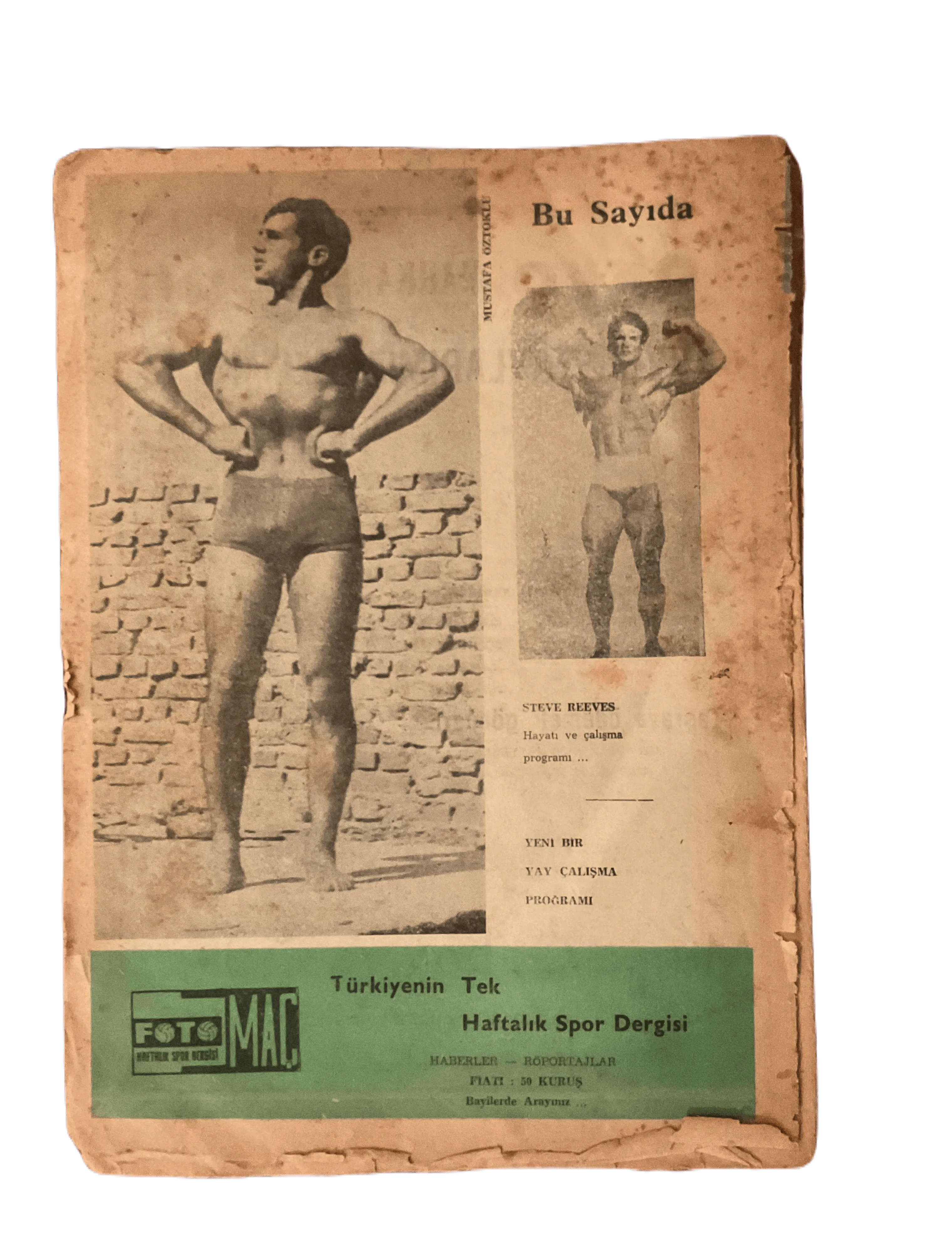 7 Issues of Halter-Set (1966-1967, Turkish Monthly Weightlifting Instructional Magazines, Turkey) - KHAJISTAN™