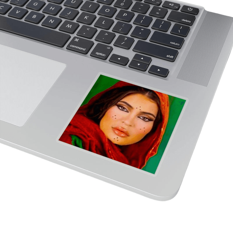 Afghan Girl, 2021 Sticker - KHAJISTAN™