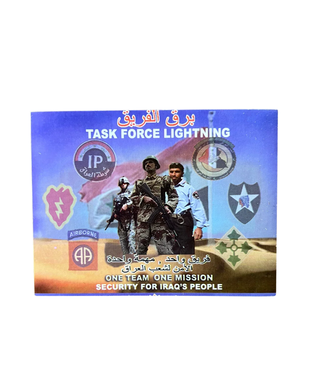 Original U.S. Psychological Operations Leaflet, Operation Iraqi Freedom, Iraq, 2003