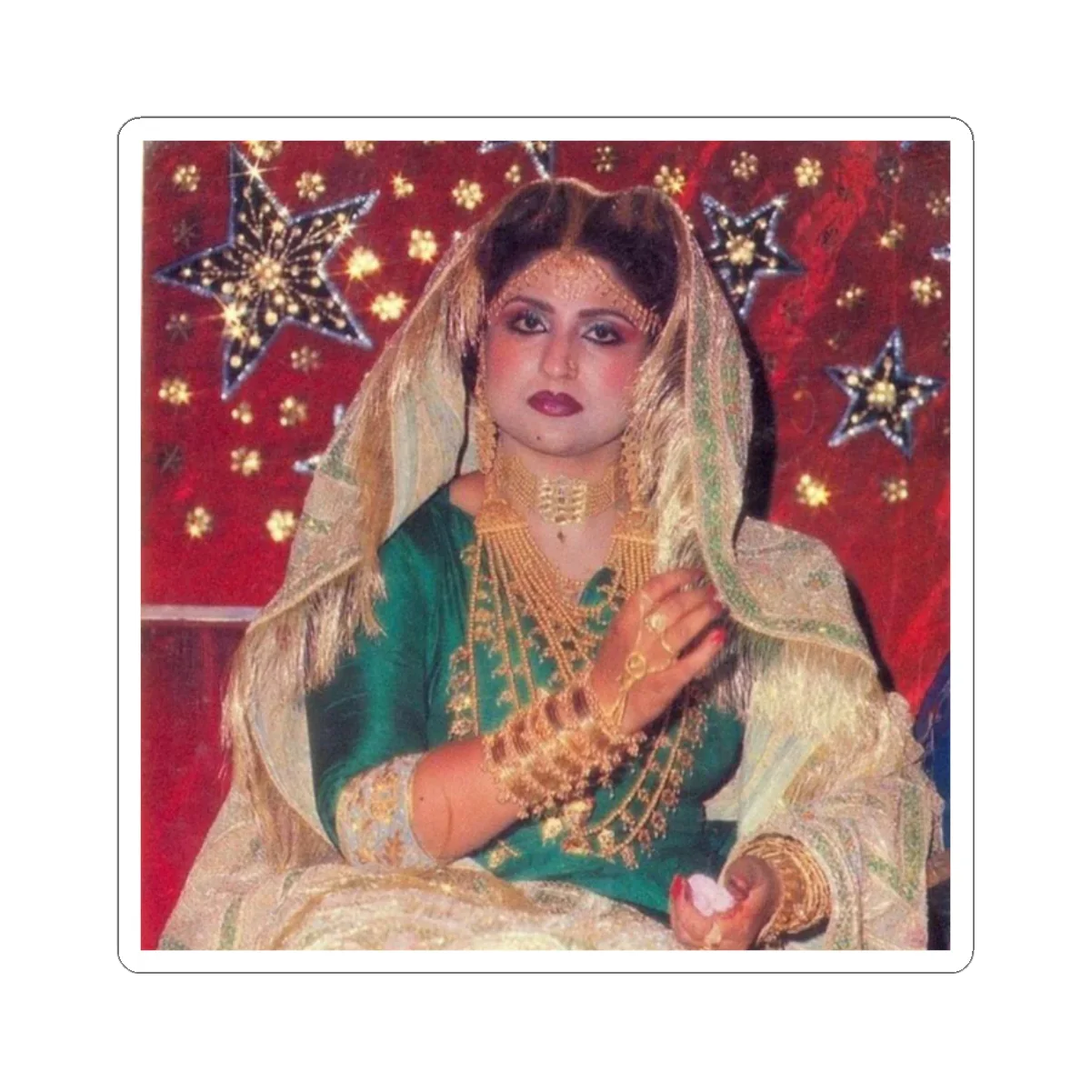 Madam Anjuman Bride Look Sticker