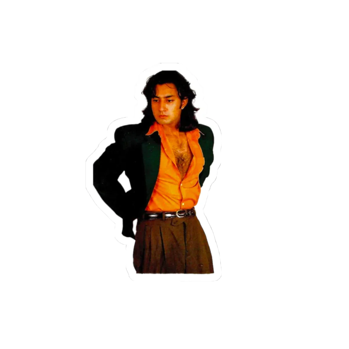 Babar Ali Akhbaar Cutout Sticker