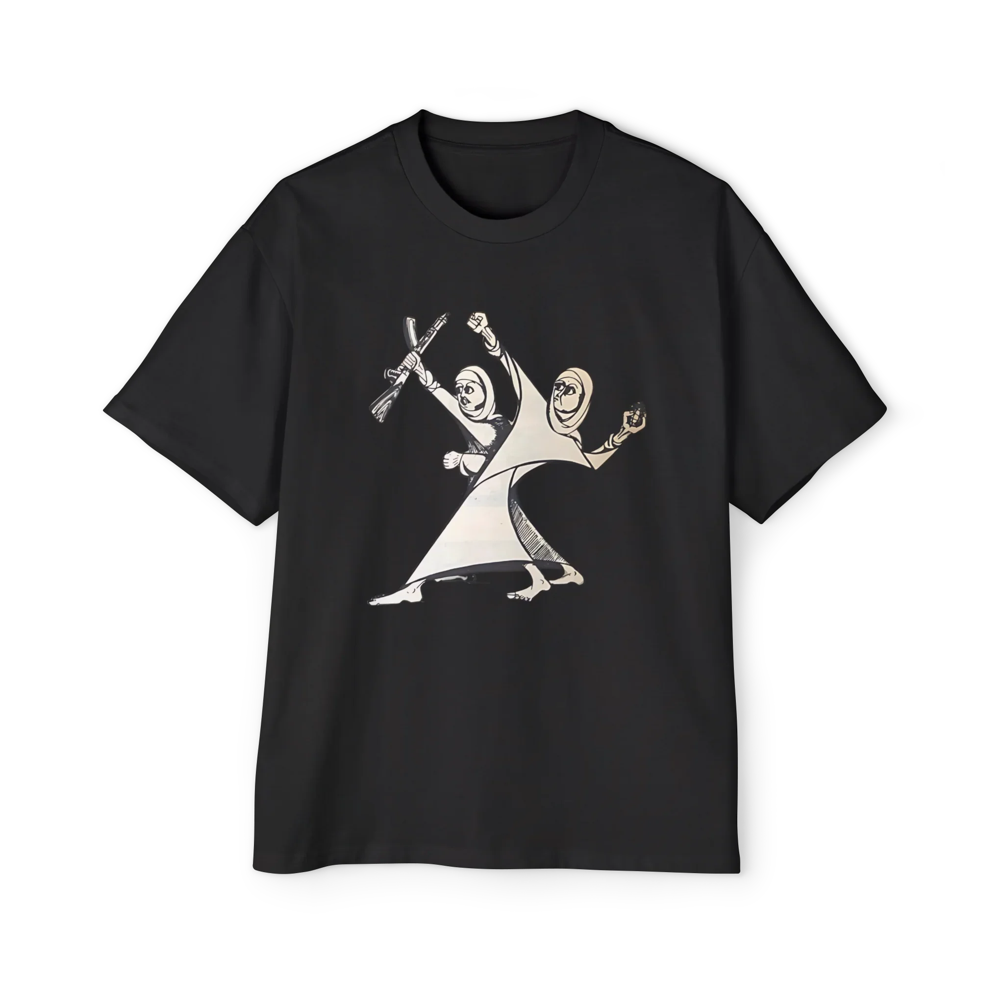 Behlol Magazine “Revolution in Hijab” Thick Oversized Tee