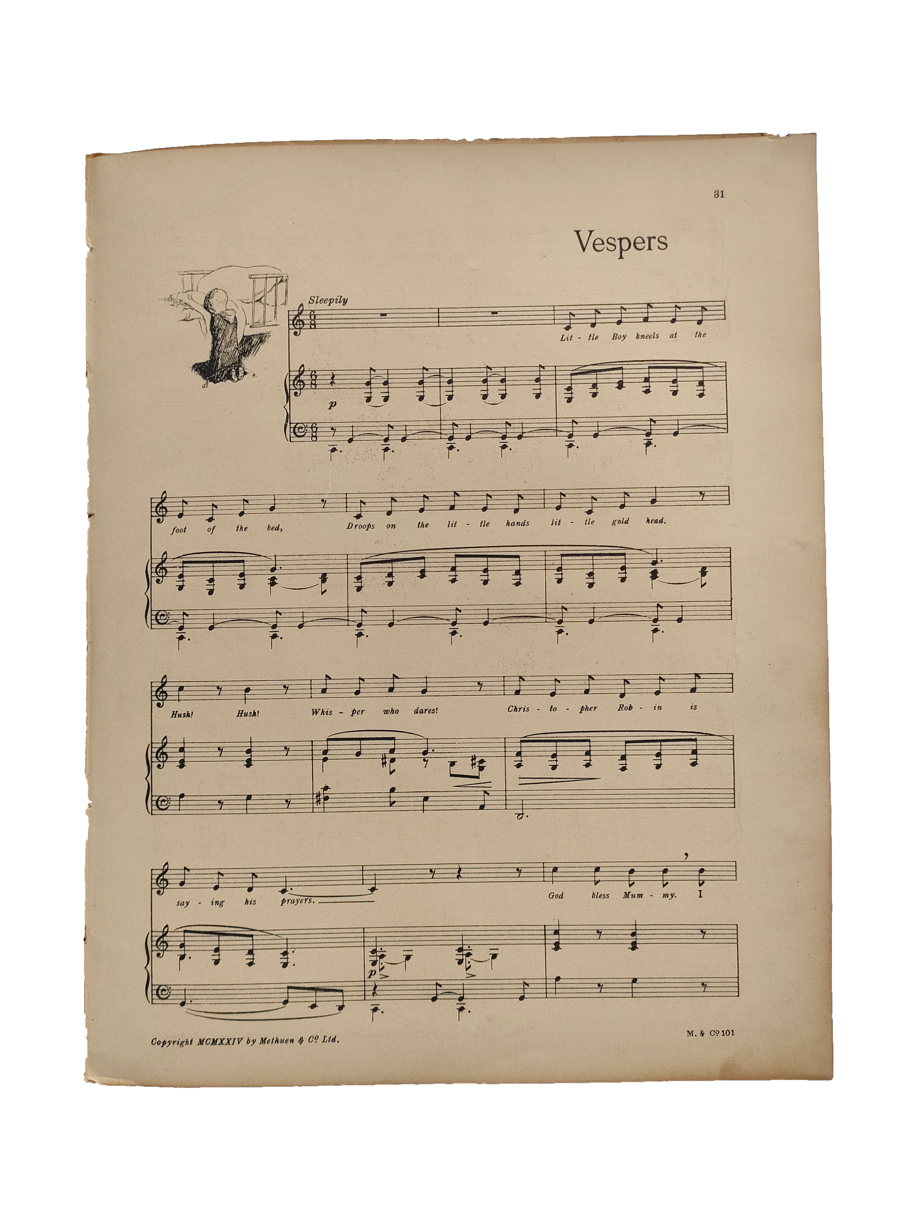 Fourteen Songs from When We Were Very Young (English, 1925)