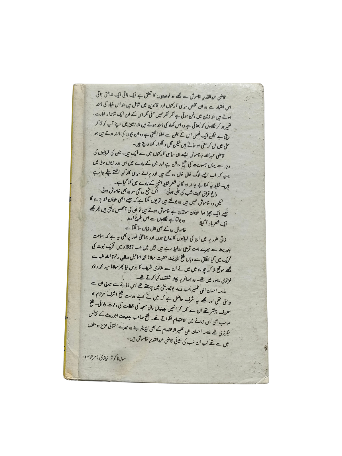 نظم جهانی عرب و صدام حسین (اردو، 1995)