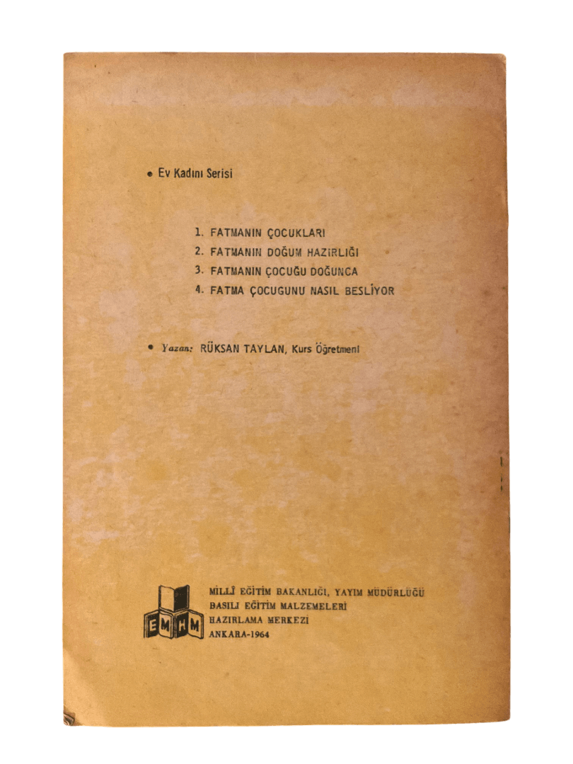 1964 Turkish Housewife Pamphlet Series | 4 Issues - KHAJISTAN™