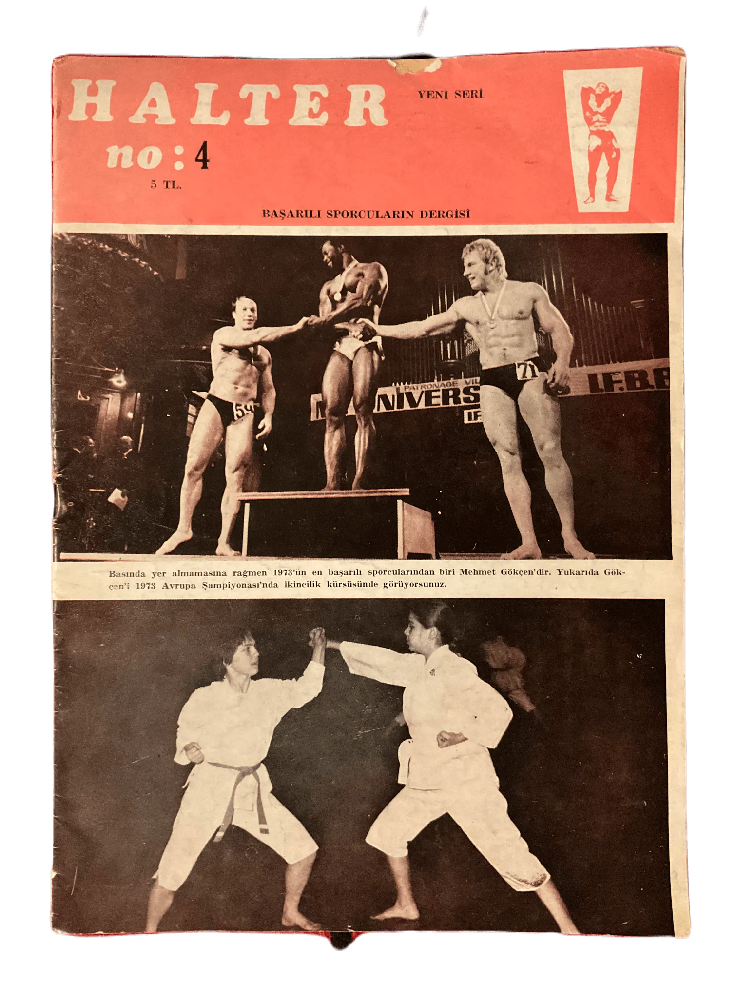 1963-74 Halter (Turkish Monthly Weightlifting Magazine) | 12 Issues - KHAJISTAN™