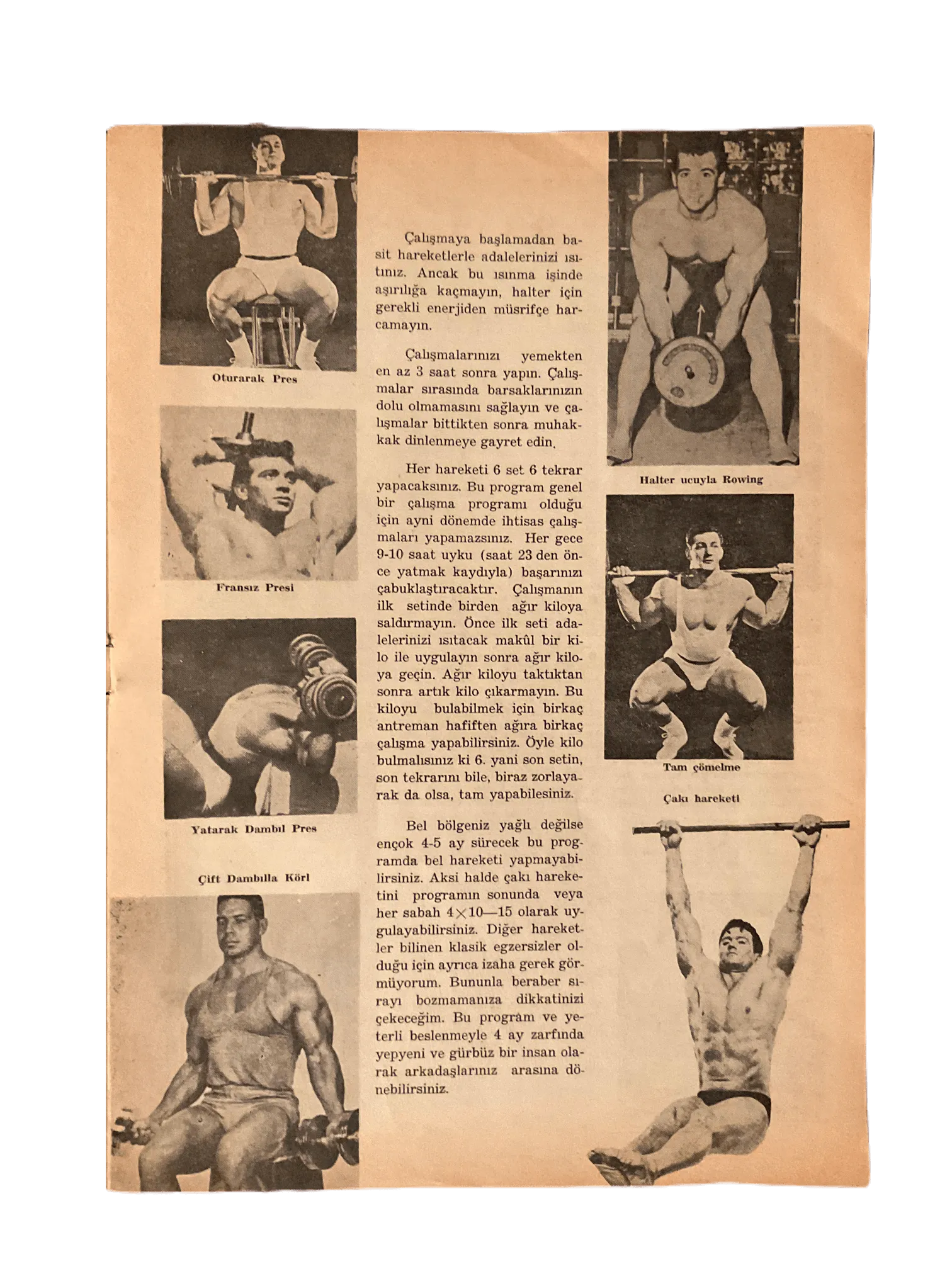 1963-74 Halter (Turkish Monthly Weightlifting Magazine) | 12 Issues - KHAJISTAN™