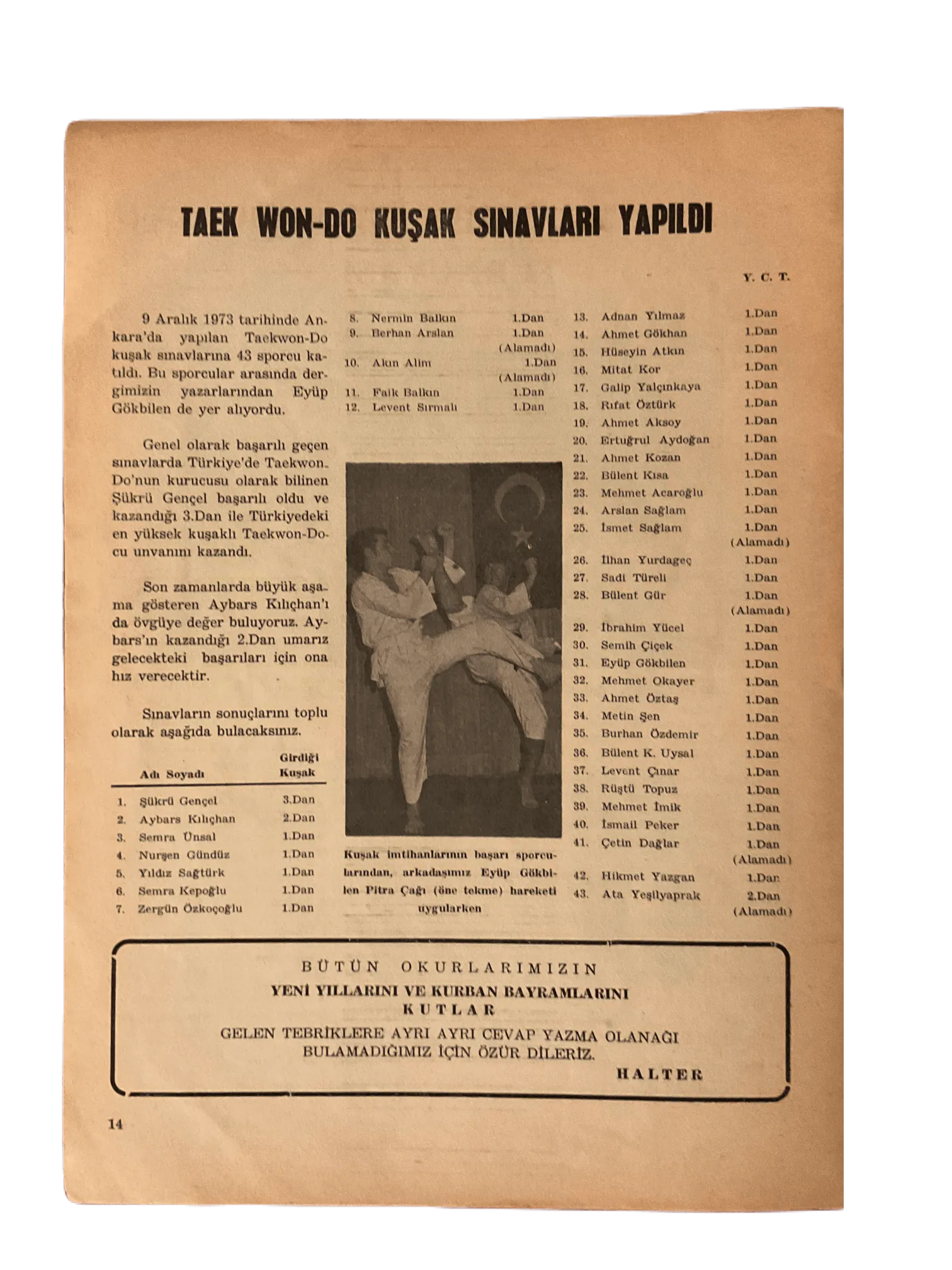 1963-74 Halter (Turkish Monthly Weightlifting Magazine) | 12 Issues - KHAJISTAN™